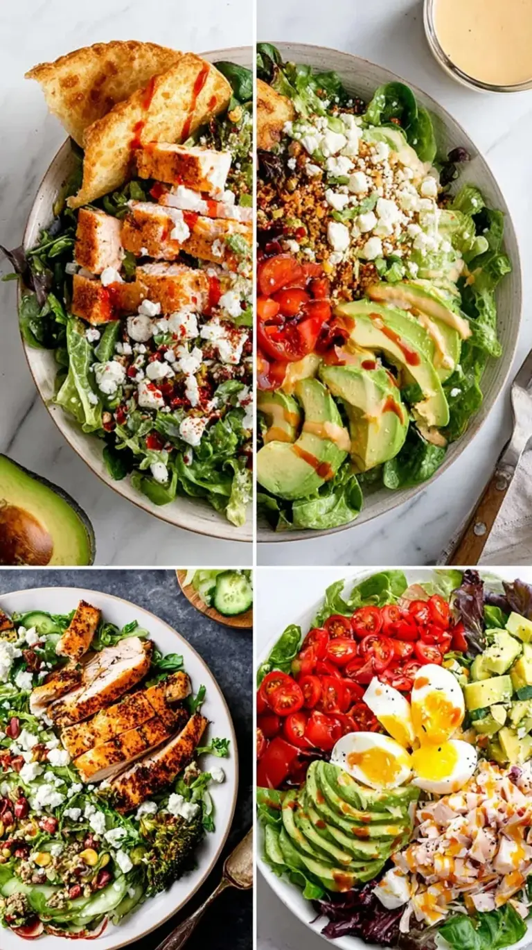 A vibrant bowl of Mediterranean Chickpea Salad with cucumbers, tomatoes, and creamy tahini dressing.