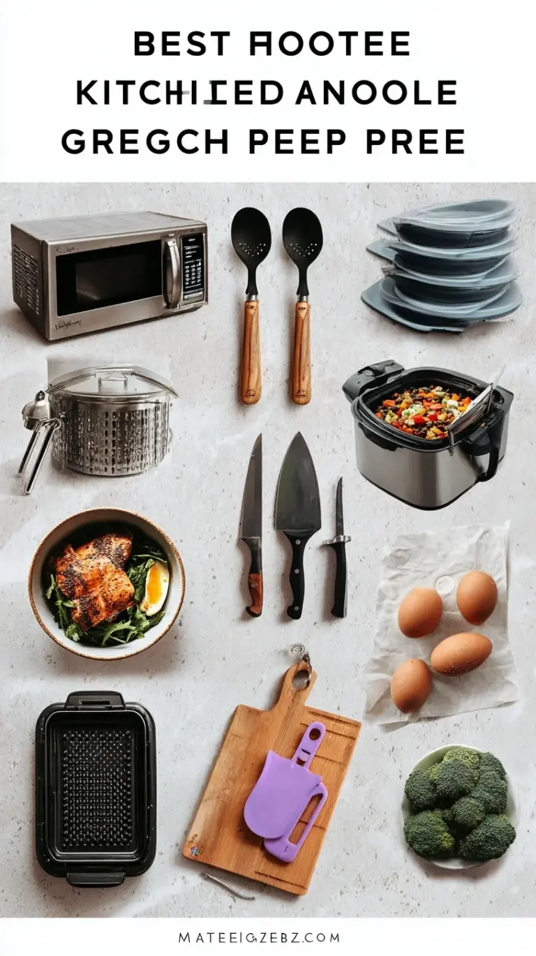 Glass meal prep containers filled with colorful roasted vegetables and grains on a clean kitchen counter.