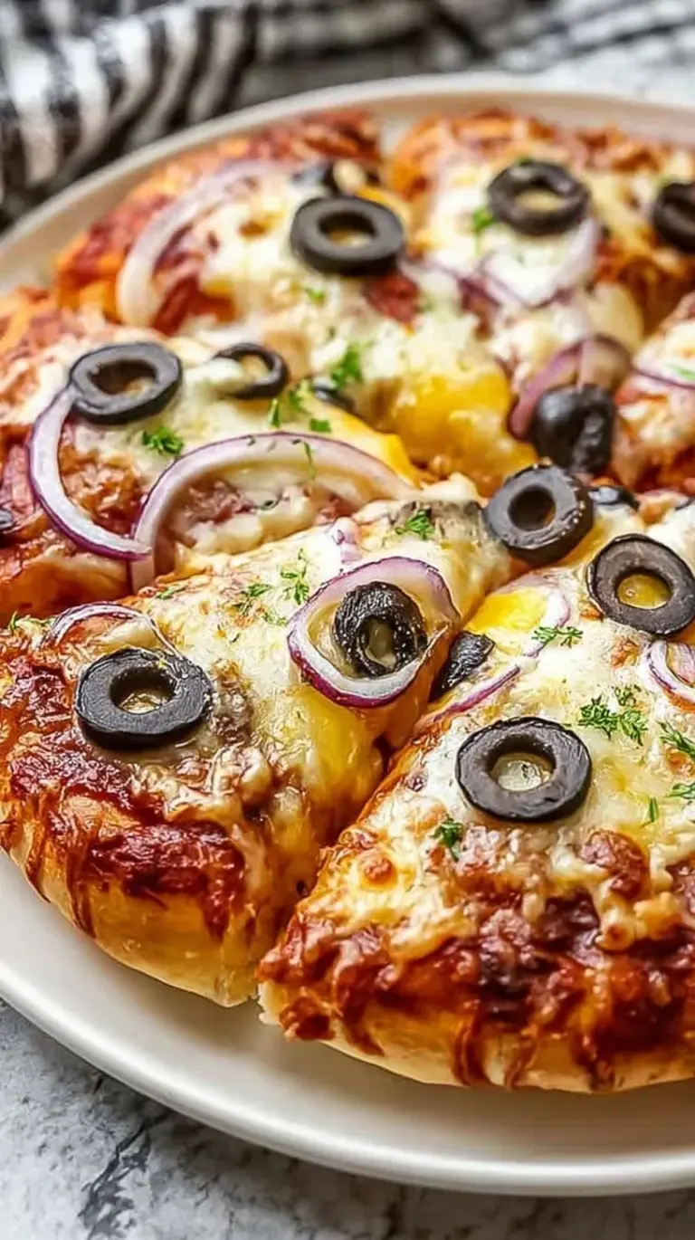 A fresh pizza crust made from Greek yogurt dough on a floured wooden surface